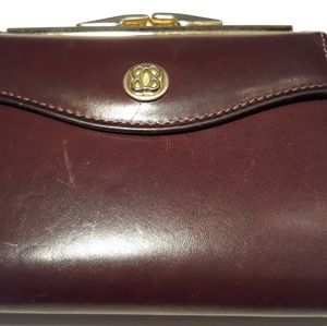 Bosca vintage English tan women wallet